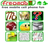 free mobile cell phone fun games quizes wallpapers
